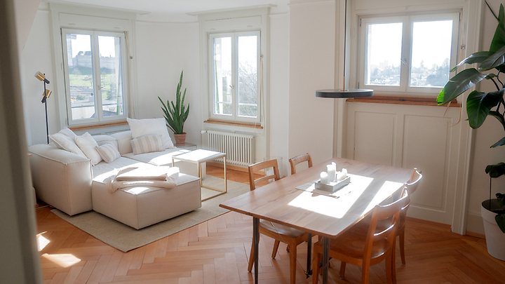 3 Zimmer-Wohnung in Luzern, möbliert, auf Zeit