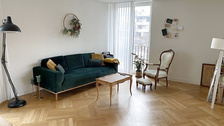 2½ Zimmer-Wohnung in Zürich - Kreis 11 Seebach, möbliert, auf Zeit