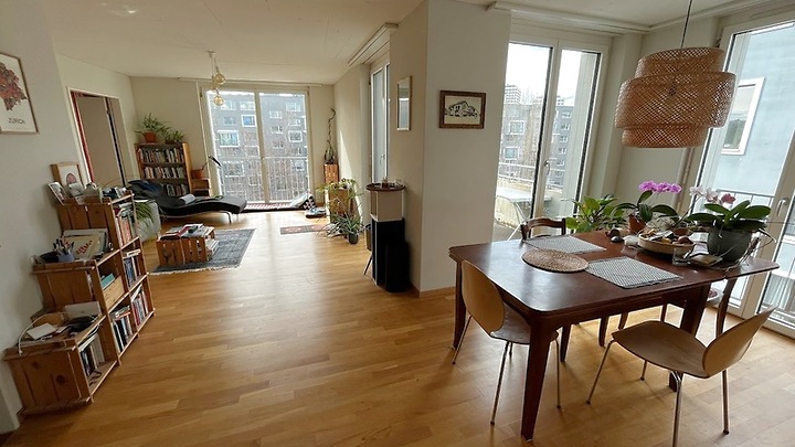 3½ Zimmer-Wohnung in Zürich - Kreis 11 Oerlikon, möbliert, auf Zeit