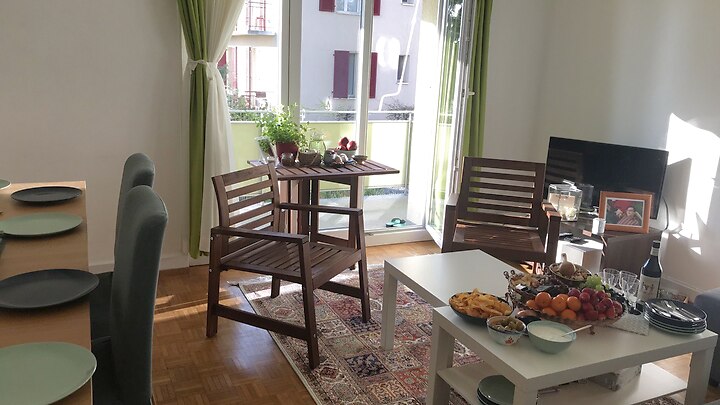 2½ Zimmer-Wohnung in Crissier (VD), möbliert, auf Zeit