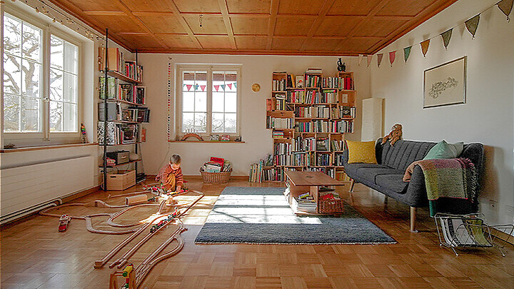 Appartement 4 pièces à Rüfenacht (BE), meublé, durée déterminée