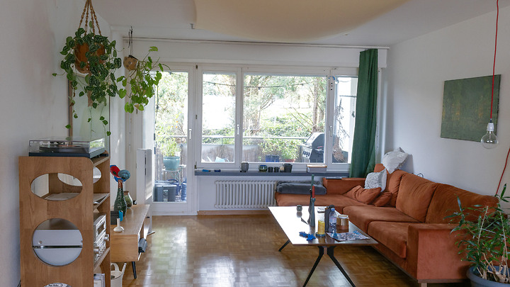 3½ Zimmer-Wohnung in Au (ZH), möbliert, auf Zeit