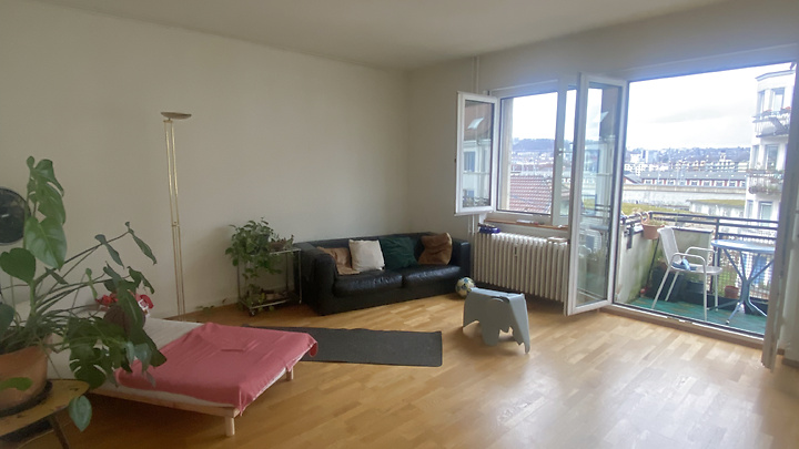 2½ Zimmer-Wohnung in Zürich - Kreis 4 Langstrasse, möbliert, auf Zeit