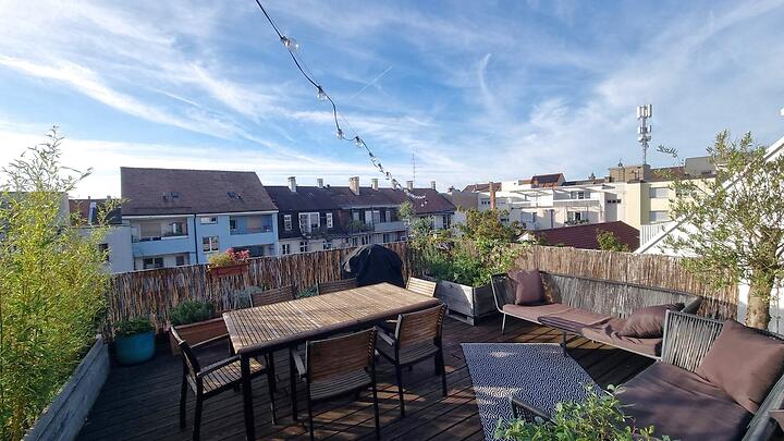 Appartement 3½ pièces à Basel - Iselin, meublé, durée déterminée