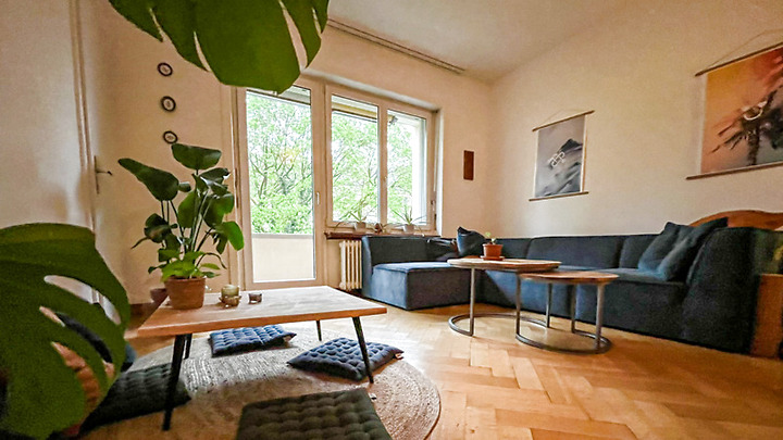 3½ Zimmer-Wohnung in Bern - Sandrain, möbliert, auf Zeit