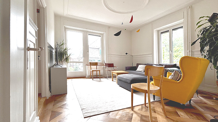 3½ Zimmer-Wohnung in Zürich, möbliert, auf Zeit