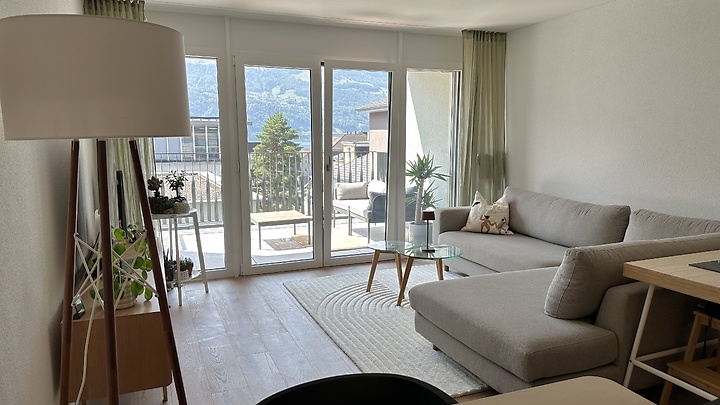2½ Zimmer-Wohnung in Gersau (SZ), möbliert, auf Zeit