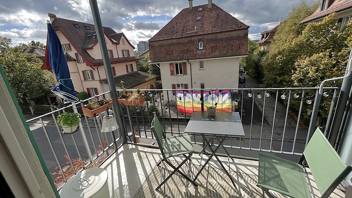 2 Zimmer-Wohnung in Bern - Länggasse, möbliert