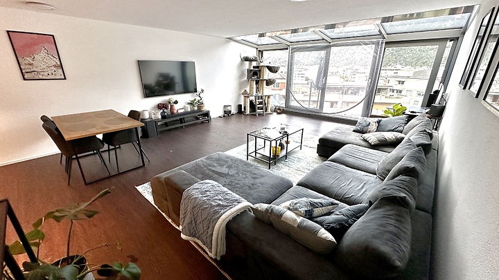2½ room apartment in Naters (VS), furnished, temporary