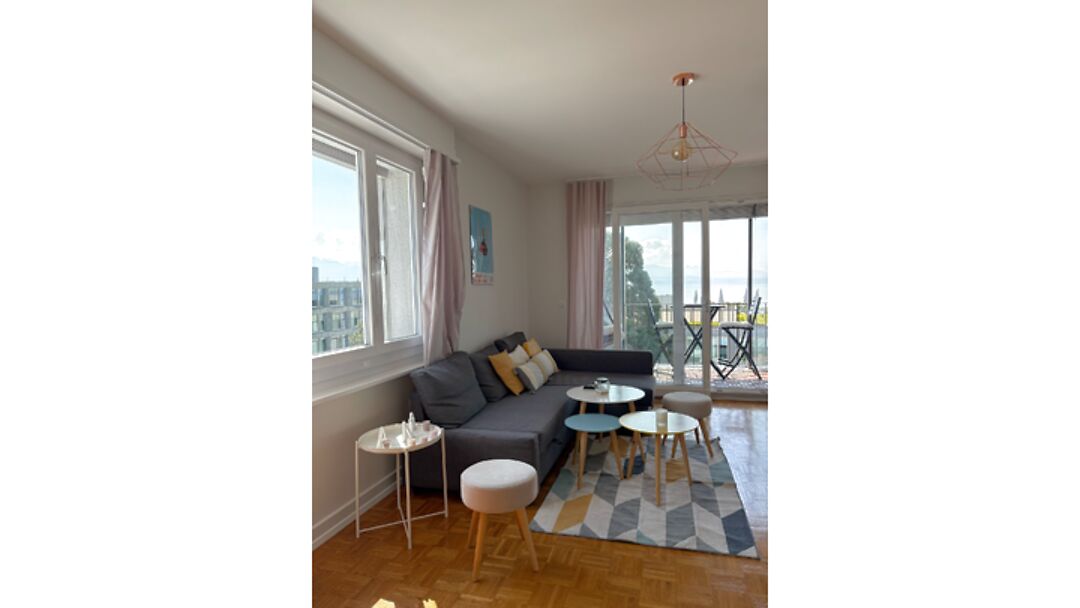 Appartement 2½ pièces à Lausanne - Montriond/Cour, meublé, durée déterminée