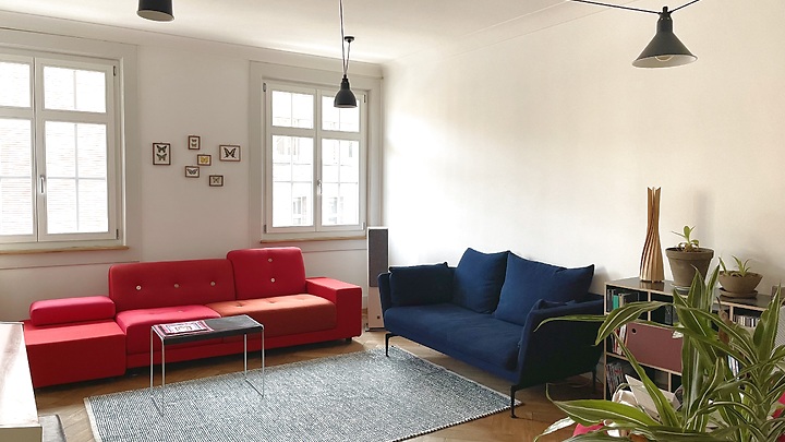 Appartement 3½ pièces à Biel/Bienne (BE), meublé, durée déterminée