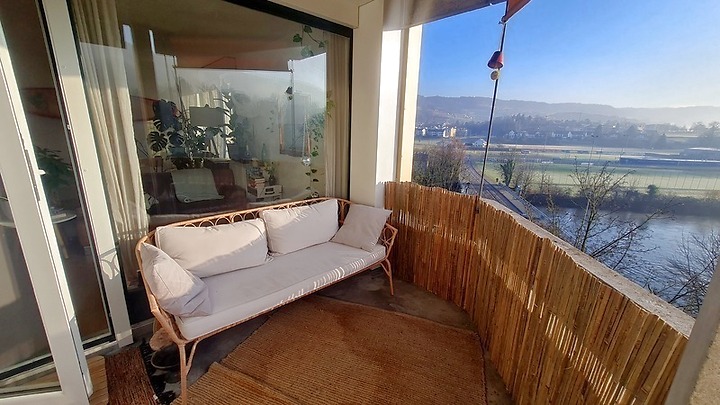 Appartement 2 pièces à Turgi (AG), meublé, durée déterminée