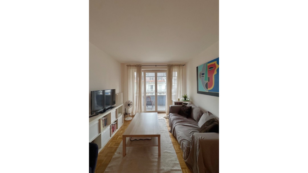 2½ Zimmer-Wohnung in Genève - Eaux-Vives, möbliert, auf Zeit