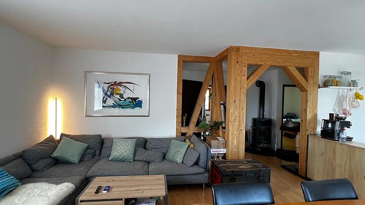 3½ Zimmer-Wohnung in Wernetshausen (ZH), möbliert, auf Zeit