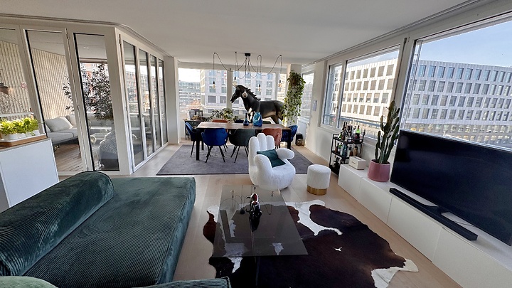 4½ room apartment in Zürich - Kreis 5 Industriequartier, furnished, temporary