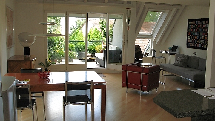 Appartement duplex 2 pièces à Stäfa (ZH), meublé, durée déterminée