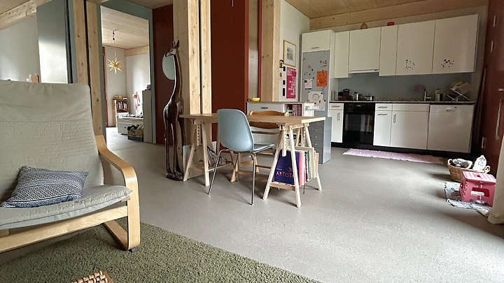 3½ Zimmer-Wohnung in Basel - St. Johann, möbliert, auf Zeit
