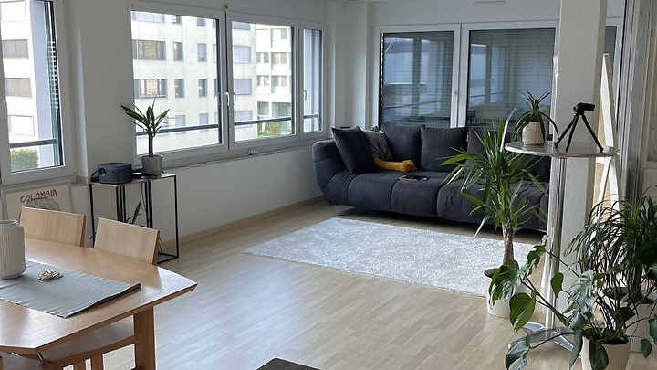 2½ room apartment in Zürich - Kreis 11, furnished, temporary