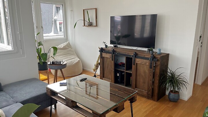 Appartement 3 pièces à Basel - Matthäus, meublé, durée déterminée