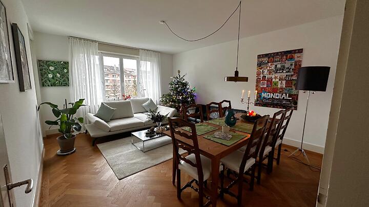 3½ Zimmer-Wohnung in Bern - Breitenrain, möbliert, auf Zeit