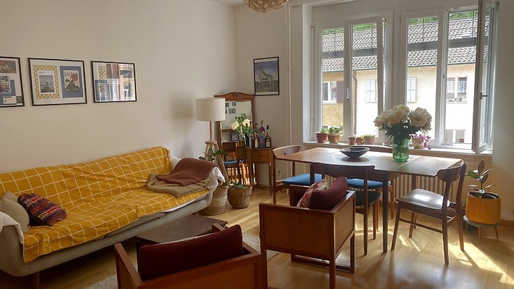 3 Zimmer-Wohnung in Zürich - Kreis 3 Wiedikon, möbliert, auf Zeit