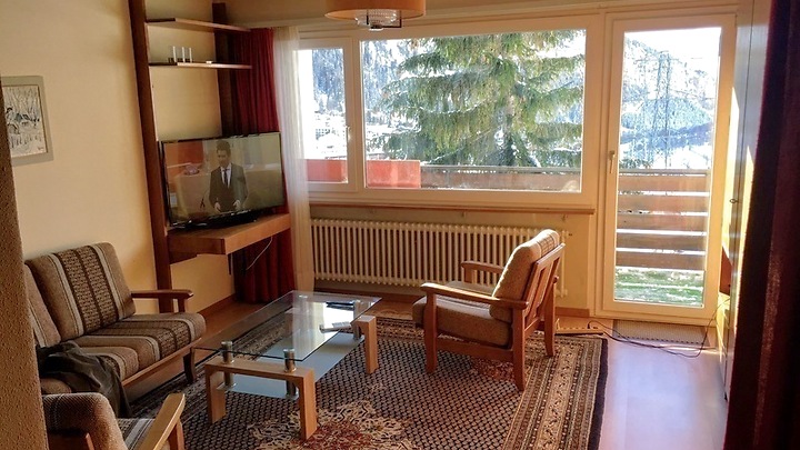 1 Zimmer-Wohnung in Leukerbad (VS), möbliert