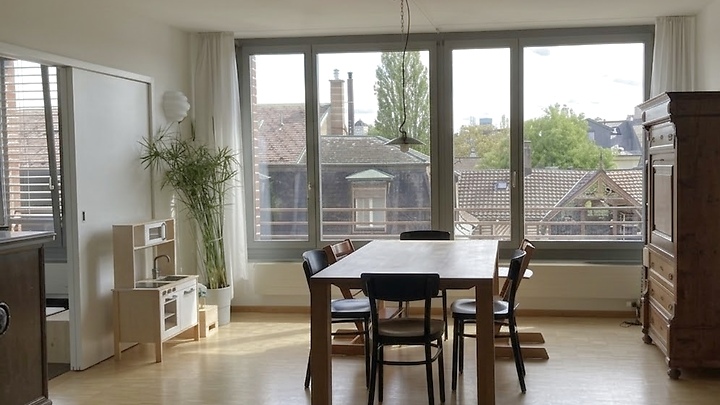 4½ Zimmer-Wohnung in Basel - Wettstein, möbliert, auf Zeit