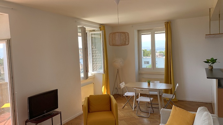 4 room apartment in Prilly (VD), furnished, temporary