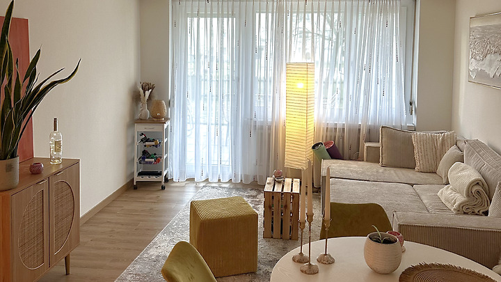 3½ Zimmer-Wohnung in Watt (ZH), möbliert, auf Zeit