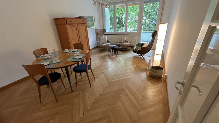3 Zimmer-Wohnung in Bern - Obstberg/Schosshalde, möbliert, auf Zeit