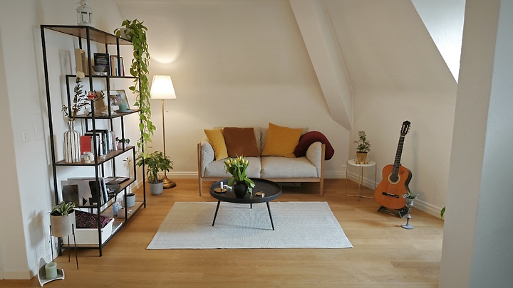 2½ Zimmer-Dachwohnung in Bern - Beaumont, möbliert, auf Zeit