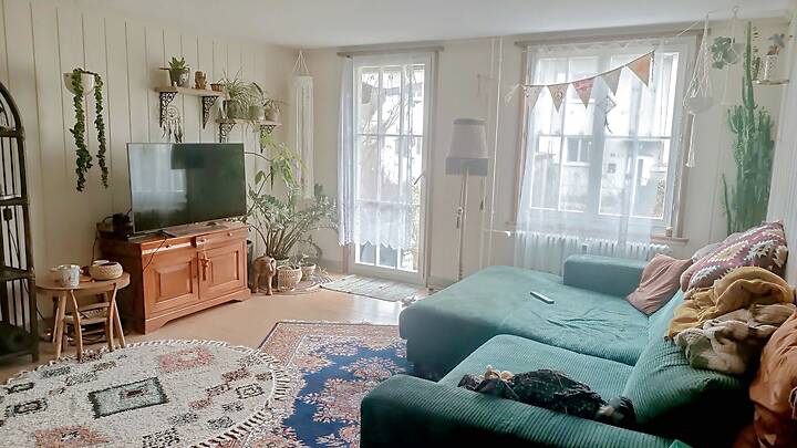 3½ Zimmer-Wohnung in Winterthur - Veltheim, möbliert, auf Zeit