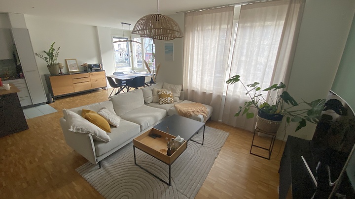 Appartement 2½ pièces à Basel - Klybeck, meublé, durée déterminée