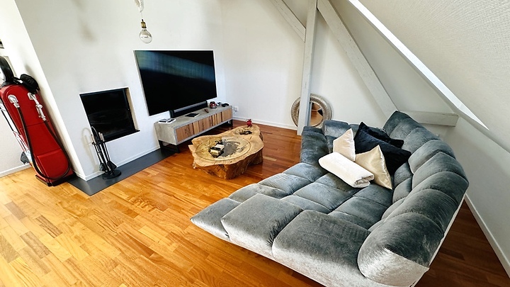 2½ room attic apartment in Zürich - Kreis 2 Enge, furnished, temporary