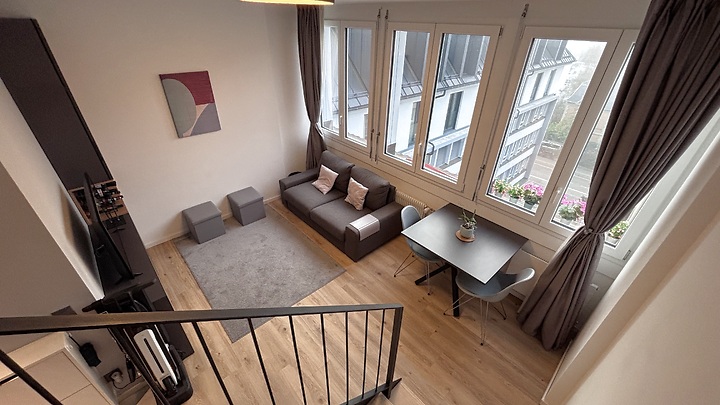 2½ Zimmer-Wohnung in Bern - Monbijou, möbliert, auf Zeit