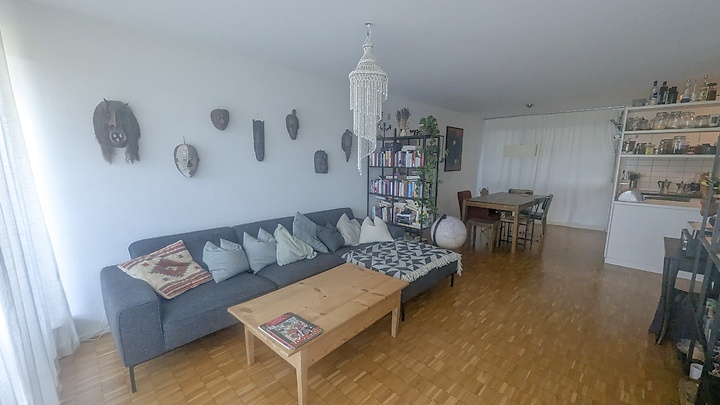 3½ Zimmer-Wohnung in Zürich, möbliert, auf Zeit