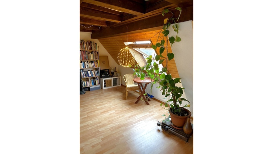 1½ Zimmer-Dachwohnung in Zürich - Kreis 3 Sihlfeld, möbliert, auf Zeit