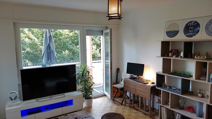 3 Zimmer-Wohnung in Meyrin (GE), möbliert, auf Zeit