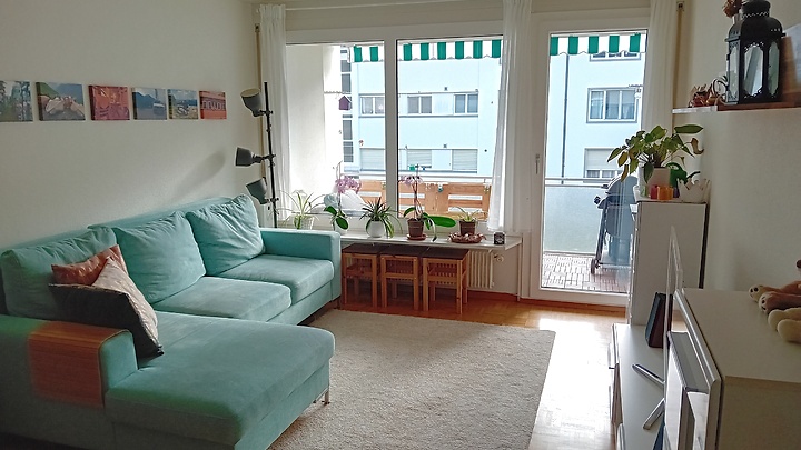 Appartement 3 pièces à Bern - Weissenbühl, meublé, durée déterminée
