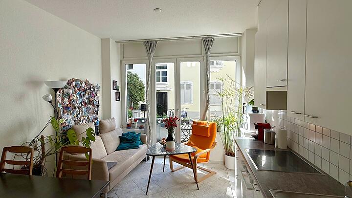 1½ Zimmer-Wohnung in Zürich - Kreis 8 Riesbach, möbliert, auf Zeit