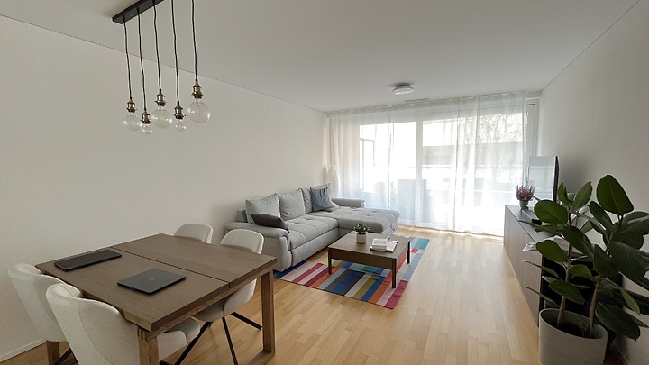 Appartement 2½ pièces à Rotkreuz (ZG), meublé, durée déterminée